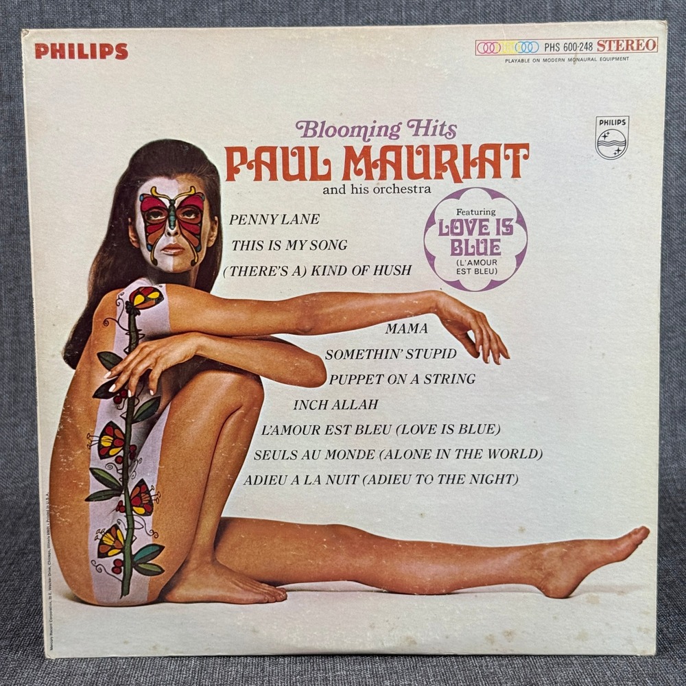 Paul Mauriat Blooming Hits Vinyl LP PHS 600-248 Stereo Love Is Blue GOOD